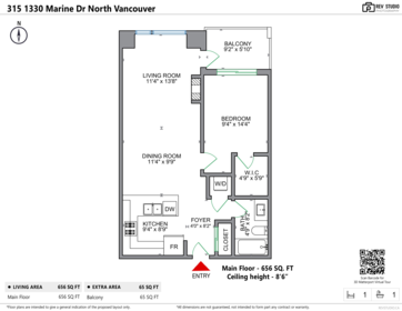 Hot Tub / Spa Photo of 315 1330 Marine Drive, North Vancouver, BC