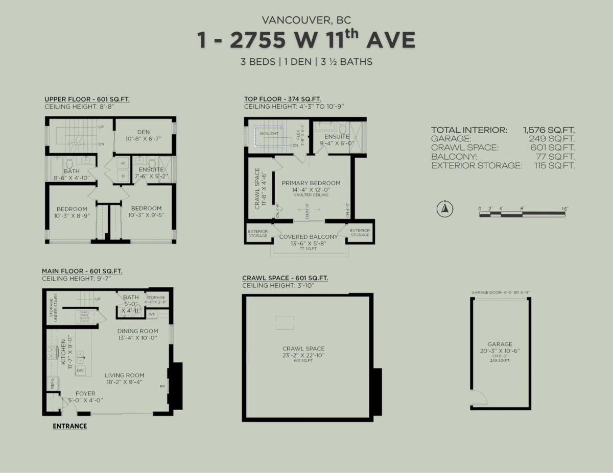 Front Yard Photo of 1 2755 W 11th Avenue, Vancouver, BC
