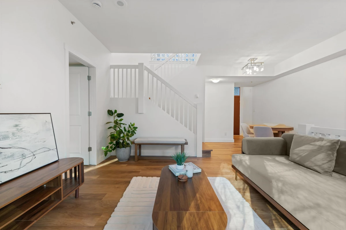 Family Room Photo of 203 1238 Melville Street, Vancouver, BC