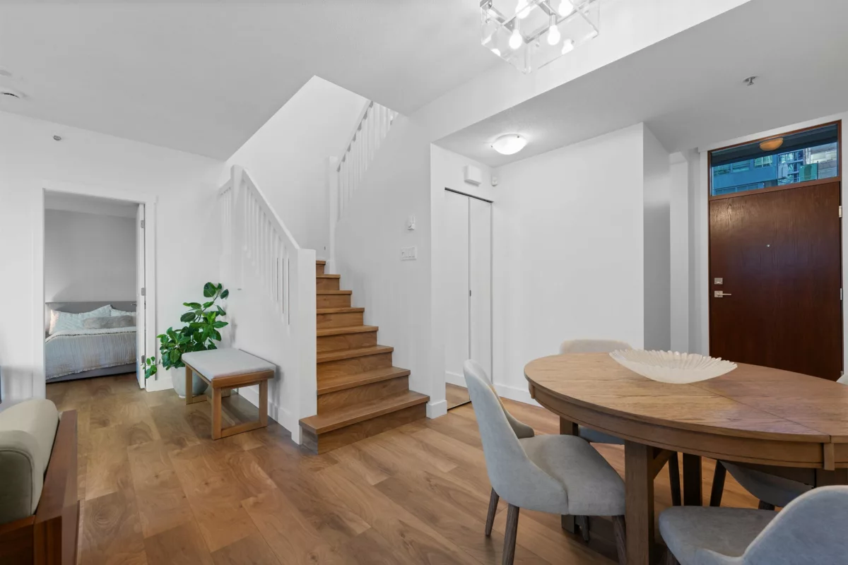 Kitchen Photo of 203 1238 Melville Street, Vancouver, BC