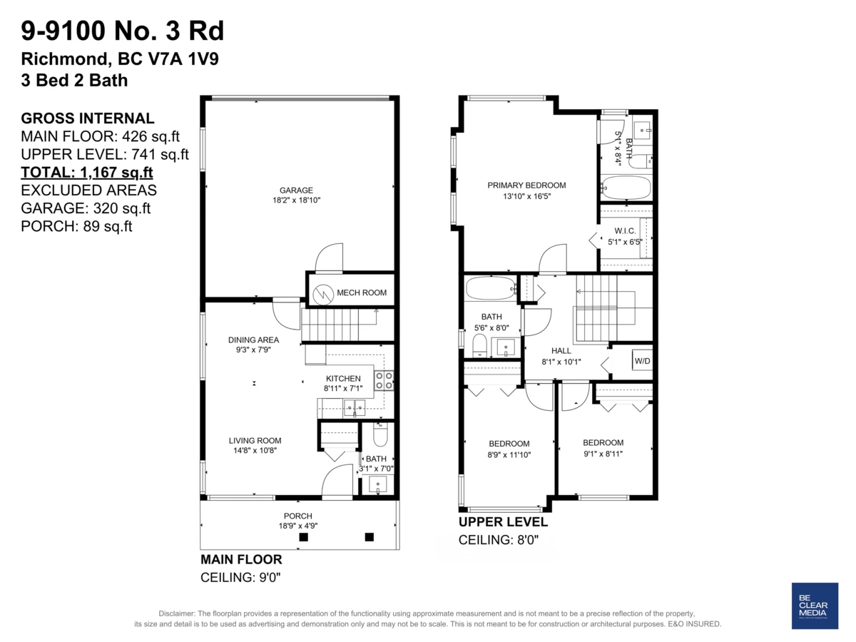 Exterior Rear Photo of 9 9100 No. 3 Road, Richmond, BC