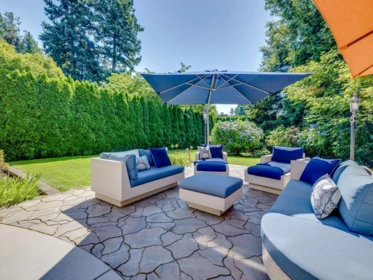 Aerial View of 4950 1 Avenue, Delta, BC