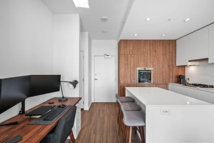 Kitchen Island Photo of 1804 4650 Brentwood Boulevard, Burnaby, BC