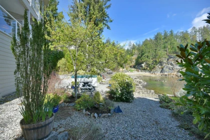 Aerial View of 9197 Truman Road, Halfmoon Bay, BC