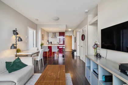Kitchen Island Photo of 820 1777 W 7th Avenue, Vancouver, BC