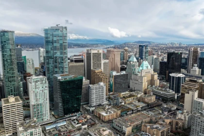 Aerial View of 1108 1060 Alberni Street, Vancouver, BC