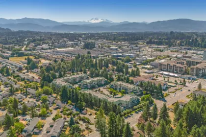 Aerial View of 310 2958 Trethewey Street, Abbotsford, BC