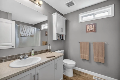 Powder Room Photo of 17 24330 Fraser Highway, Langley, BC