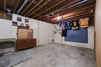 Basement Recreation Room Photo of 8285 Burnlake Drive, Burnaby, BC