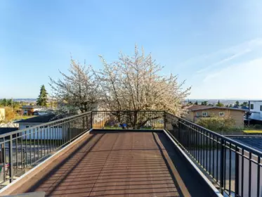 Aerial View of 6080 Mckee Street, Burnaby, BC