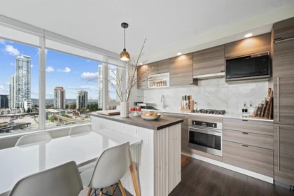 Breakfast Nook Photo of 1206 602 Como Lake Avenue, Coquitlam, BC