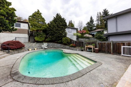 Backyard Photo of 4581 Sunland Place, Burnaby, BC