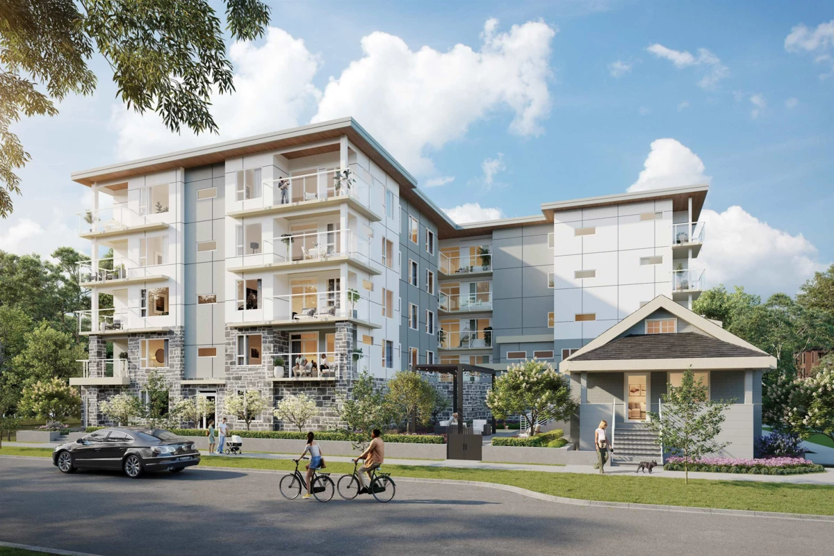 Exterior Rear Photo of 208 17783 56a Avenue, Surrey, BC