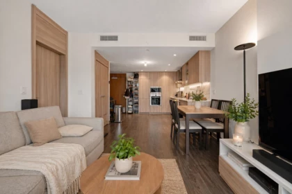 Kitchen Island Photo of 1189 8671 Hazelbridge Way, Richmond, BC