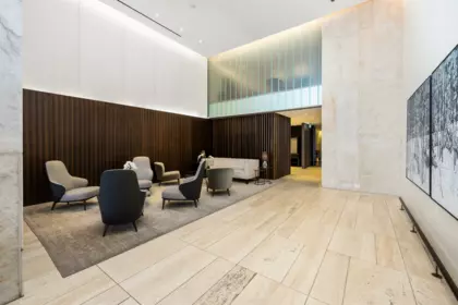 Entry Foyer Photo of 402 1355 Bellevue Avenue, West Vancouver, BC