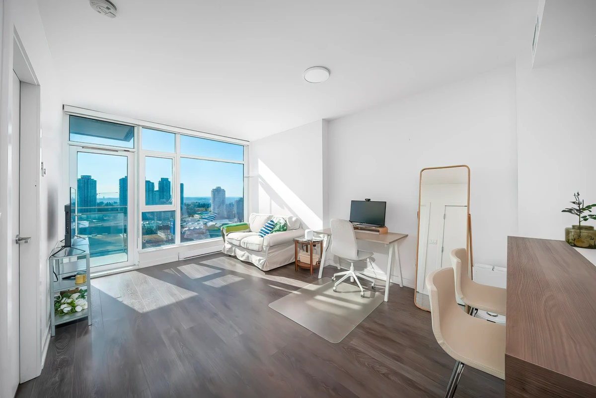 Living Room Photo of 2508 4688 Kingsway Street, Burnaby, BC