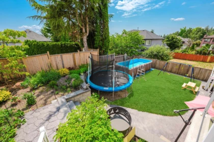 Aerial View of 2876 Woodsia Place, Coquitlam, BC