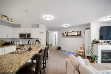Kitchen Island Photo of 304 11665 Haney Bypass, Maple Ridge, BC