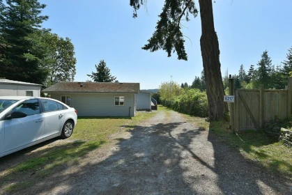 Aerial View of 6217 Bligh Road, Sechelt, BC