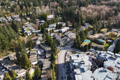 Aerial View of 308 Seymour River Place, North Vancouver, BC