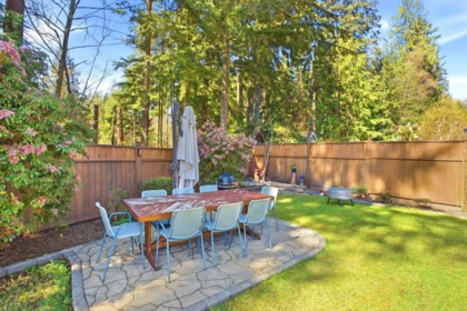 Aerial View of 4063 Shone Road, North Vancouver, BC
