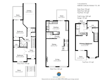 Aerial View of 7 232 E 6th Street, North Vancouver, BC