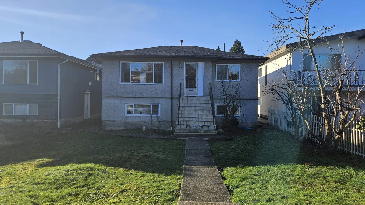 Exterior Rear Photo of 543 Rupert Street, Vancouver, BC