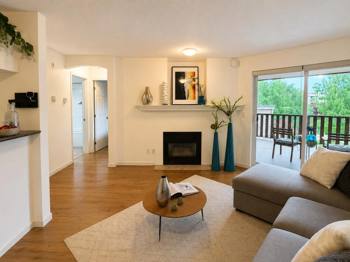 Living Room Photo of 323 5600 Andrews Road, Richmond, BC