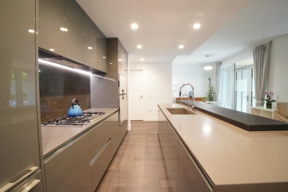 Basement Recreation Room Photo of 102 375 W 59th Avenue, Vancouver, BC