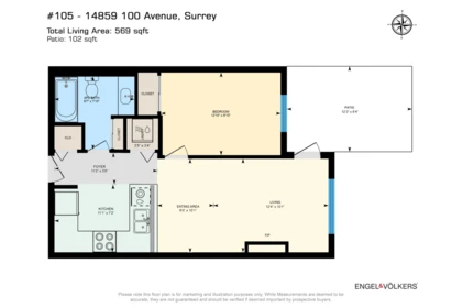 105 14859 100 Avenue, Surrey, BC, Surrey — Apartment/Condo for sale