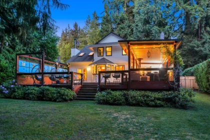 Aerial View of 5951 237a Street, Langley, BC