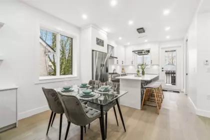 Kitchen Photo of 1 5737 Clarendon Street, Vancouver, BC