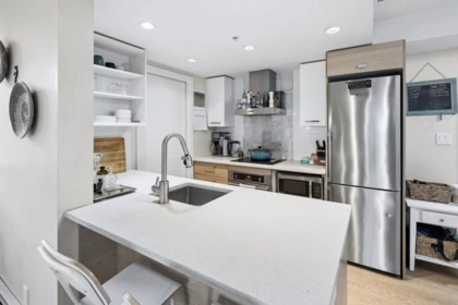 Kitchen Island Photo of 220 1783 Manitoba Street, Vancouver, BC