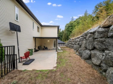 Aerial View of 8204 Harvest Place, Chilliwack, BC
