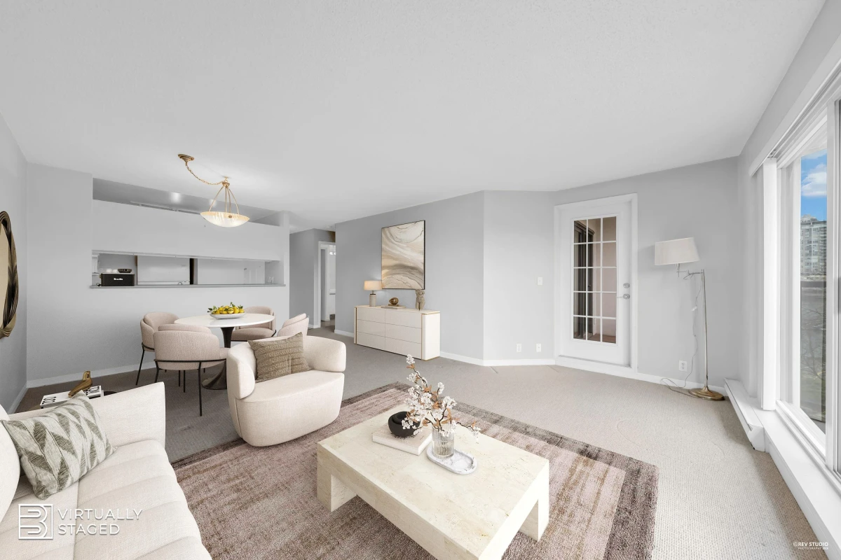 Dining Area Photo of 414 456 Moberly Road, Vancouver, BC