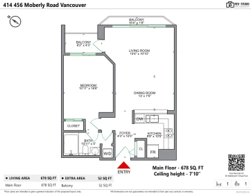 Pantry Photo of 414 456 Moberly Road, Vancouver, BC
