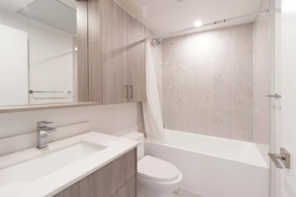 Guest Bathroom Photo of 201 13838 108 Avenue, Surrey, BC