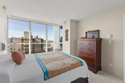 Bedroom 4 Photo of 602 567 Lonsdale Avenue, North Vancouver, BC