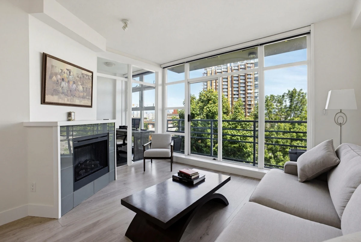 Living Room Photo of 407 298 E 11th Avenue, Vancouver, BC