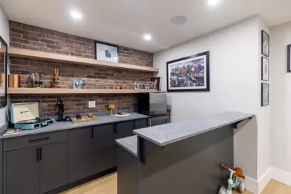 Basement Recreation Room Photo of 7002 W Brewster Drive, Delta, BC