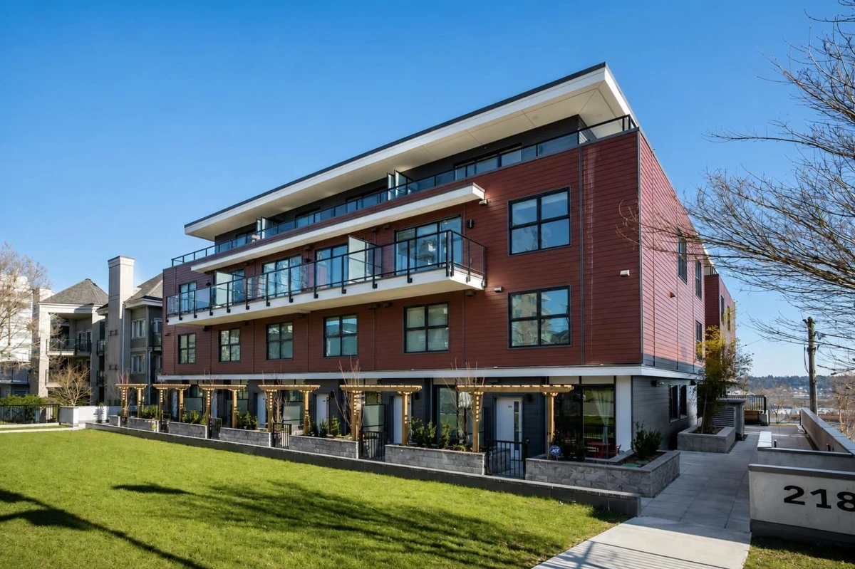 Exterior Rear Photo of 507 218 Carnarvon Street, New Westminster, BC