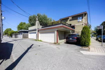 Aerial View of 1115 Chestnut Street, Vancouver, BC