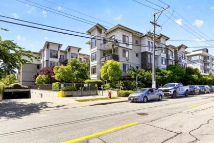 Aerial View of 410 11887 Burnett Street, Maple Ridge, BC