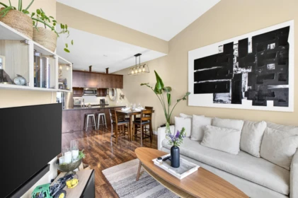 Kitchen Island Photo of 410 11887 Burnett Street, Maple Ridge, BC