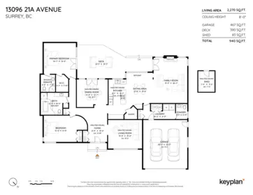 13096 21a Avenue, Surrey, BC, Surrey — Single Family Residence for sale