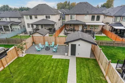 Aerial View of 2581 Terminal Court, Abbotsford, BC