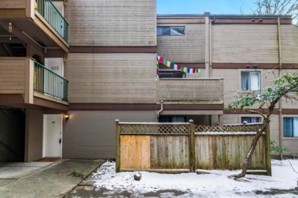 Aerial View of 102 9152 Saturna Drive, Burnaby, BC
