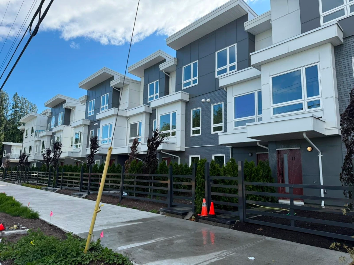 Exterior Rear Photo of 4 3033 Shell Road, Richmond, BC