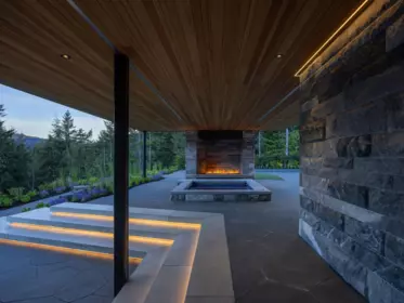 Backyard Photo of 5412 Stonebridge Drive, Whistler, BC
