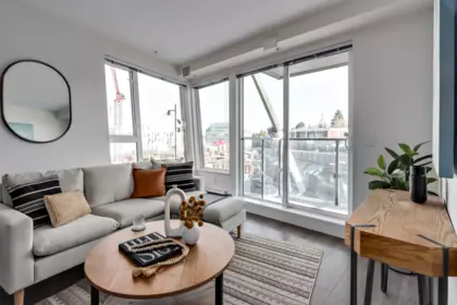 Breakfast Nook Photo of 313 417 Great Northern Way, Vancouver, BC